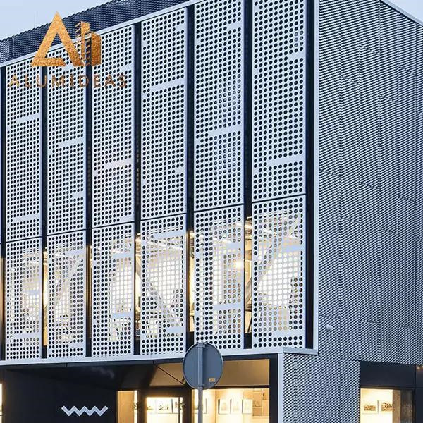 Buy Cnc Laser Cut Aluminium Cladding Panels Morden Design Building