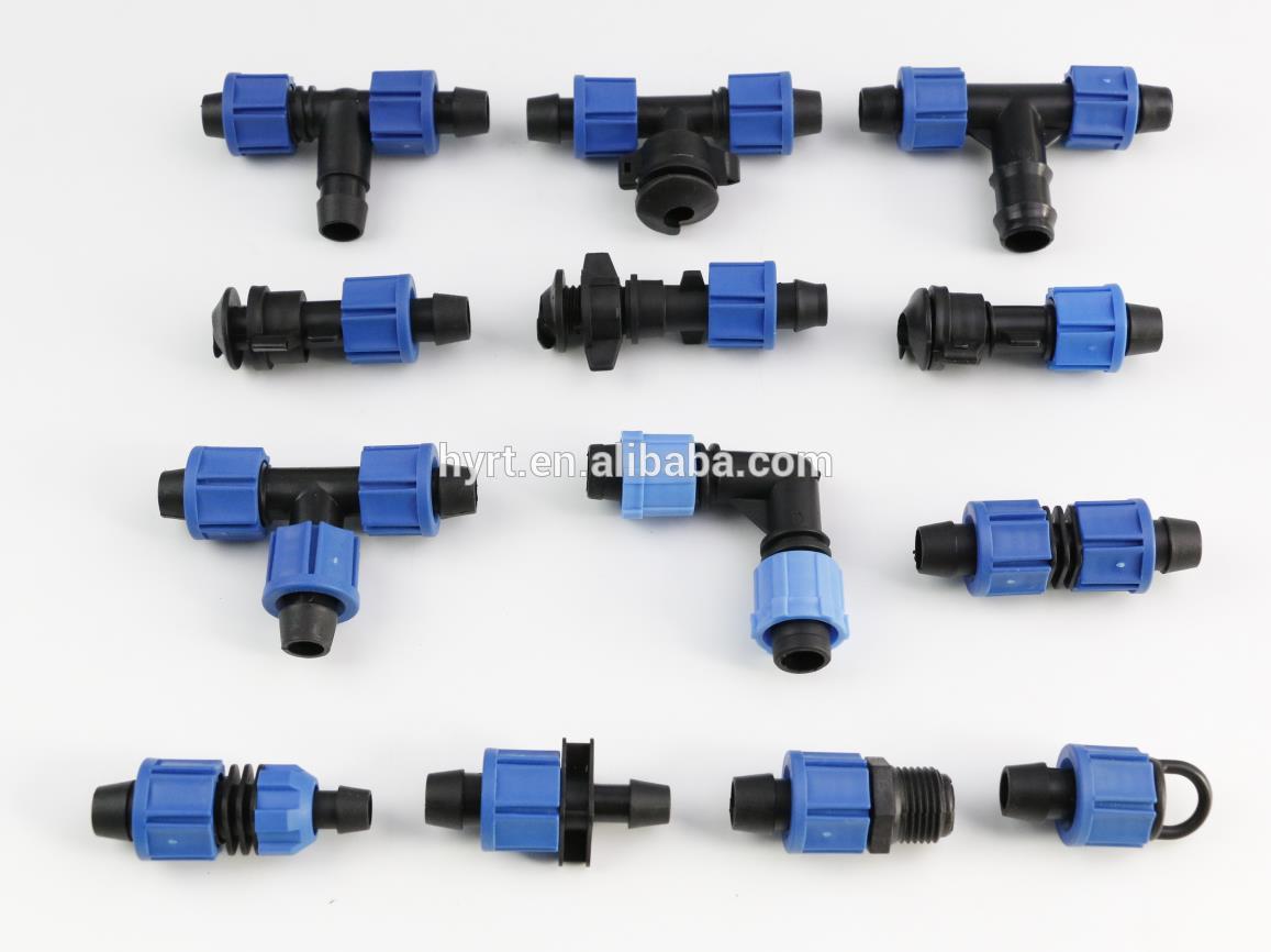 Buy Farm Irrigation System 16mm Plastic Pipe Drip Tapes Fittings From