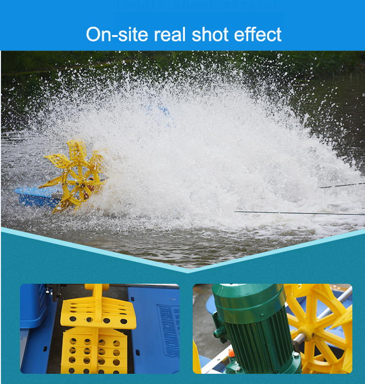 Buy Floating Aquaculture Solar Powered Aerator Impellers Paddle