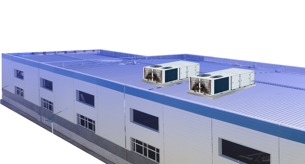 Buy Green Eco Friendly Low Profile Rooftop Chiller Ahu Air Handling