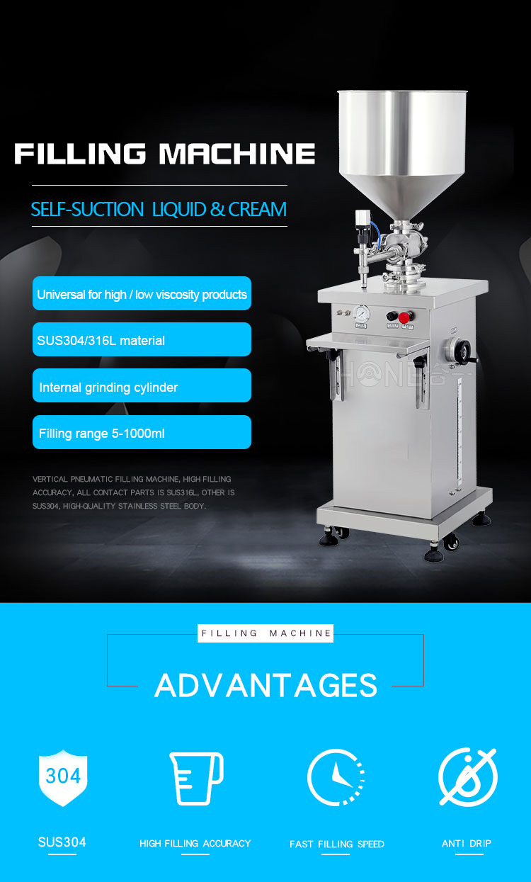 Buy Hone Semi Automatic Shampoo Dosing Machine Cosmetic Cream Paste