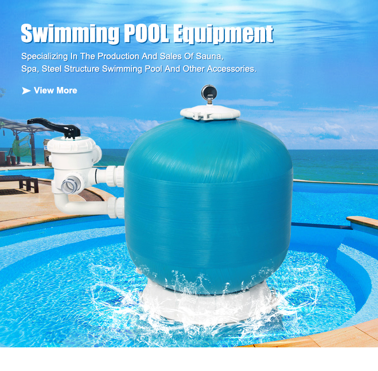 Buy Outdoor Piscine Simple Sand Media Water Filters For Swimming Pools