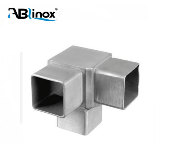 Buy Stainless Steel 90 Degree Corner Connectors Square Tube Joint Stair