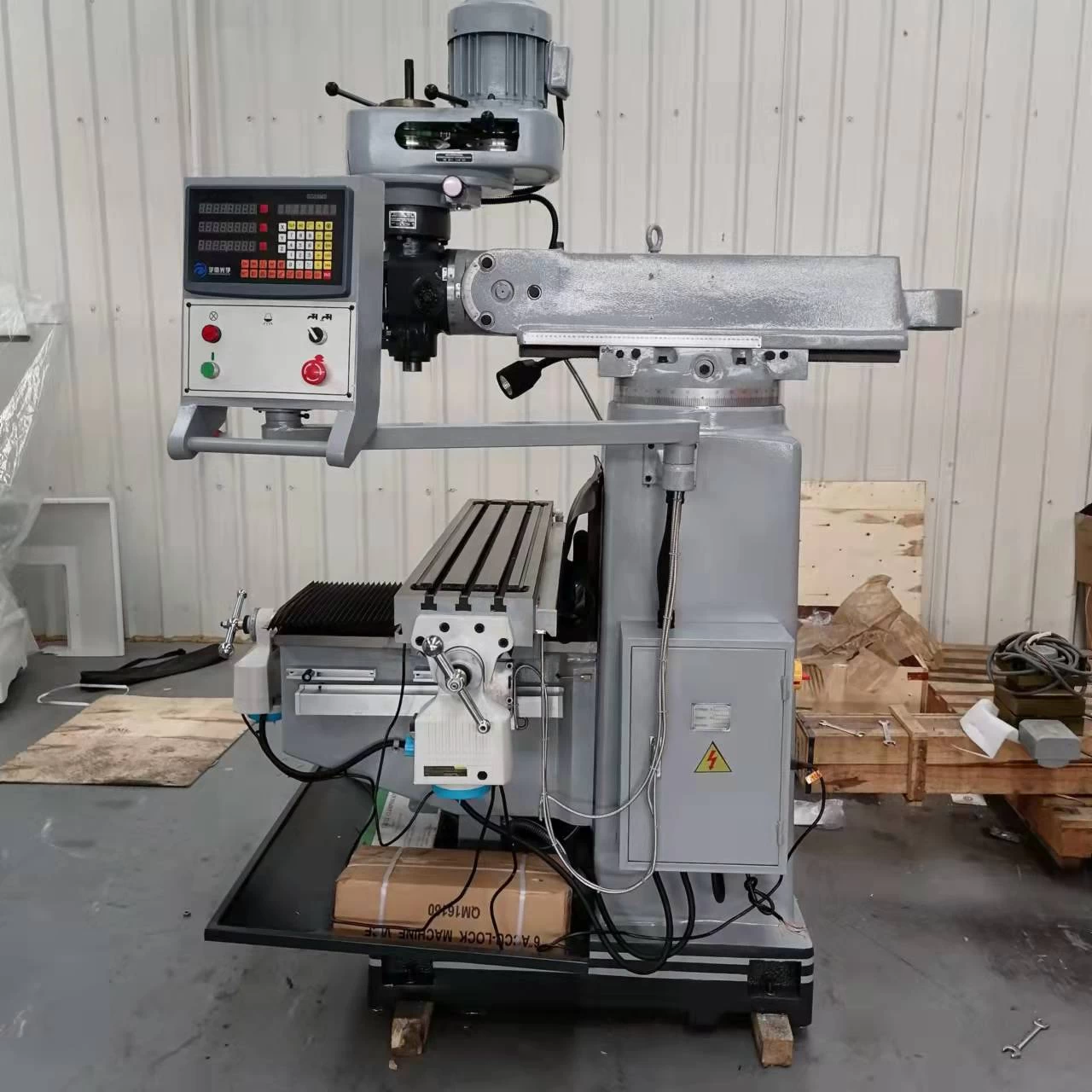 Buy 4h X6325 Vertical Turret Milling Machine Manual Turret Milling