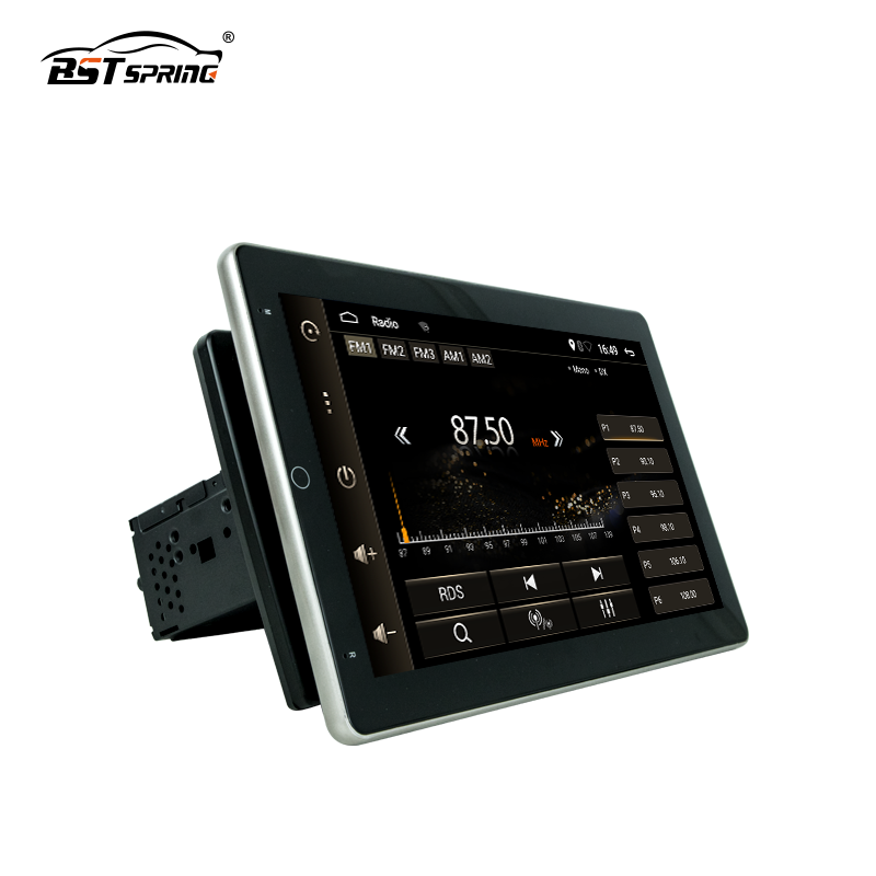 Buy Bosstar 10 Inch Rotatable 1 Din Universal Car Radio Auto Android