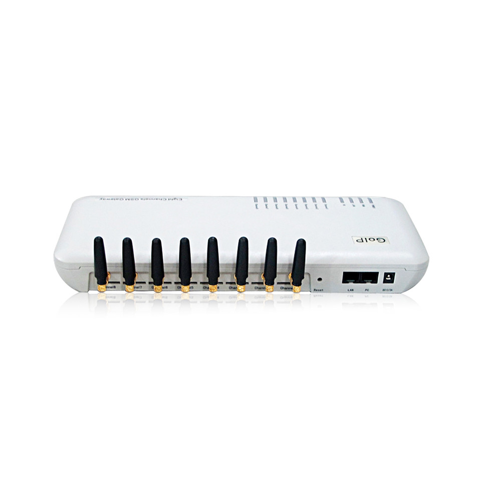 Buy 8 Port Gsm Goip Gateway Gsm Voip Gateway From Skyline Shenzhen