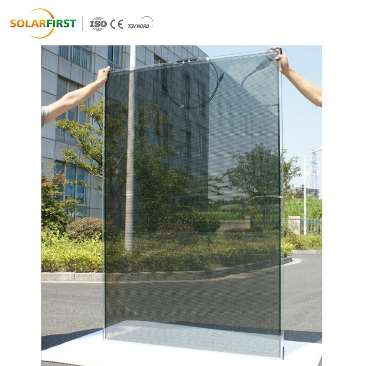 Buy Transparent Thin Film Glass Solar Panel For Window From Xiamen