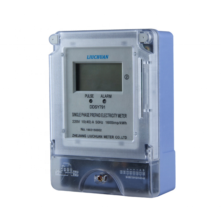 Buy Single Phase Prepaid Electric Meter With Billing App From Zhejiang