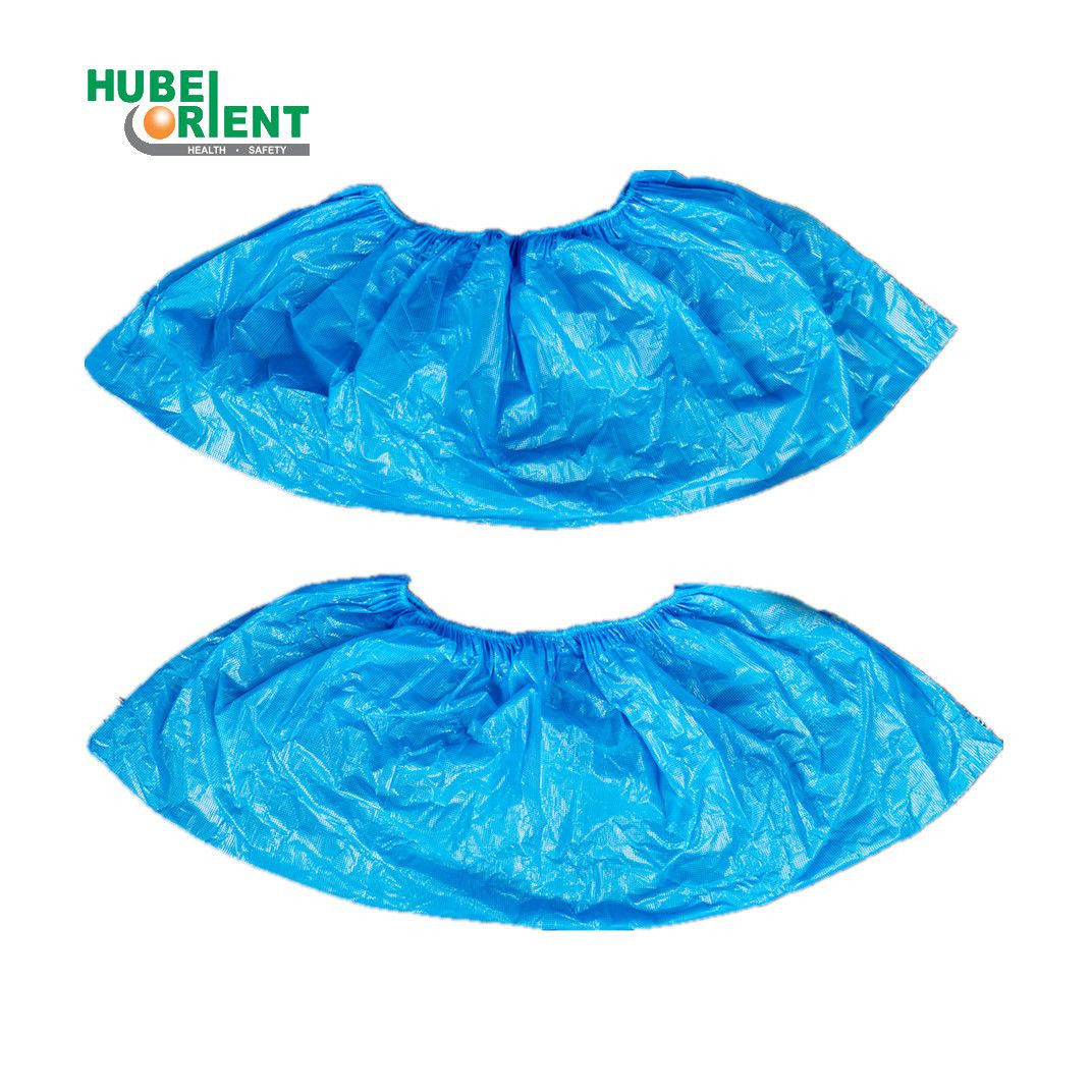 Buy Free Size Waterproof Disposable Cpe Plastic Shoe Cover From Ammex