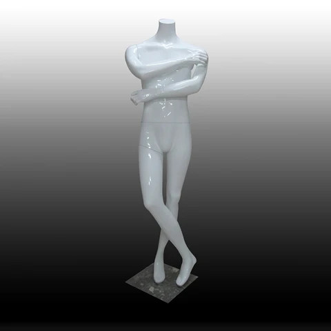 Buy Cheap Full Body Stand Fiberglass Headless Mannequins Adjustable