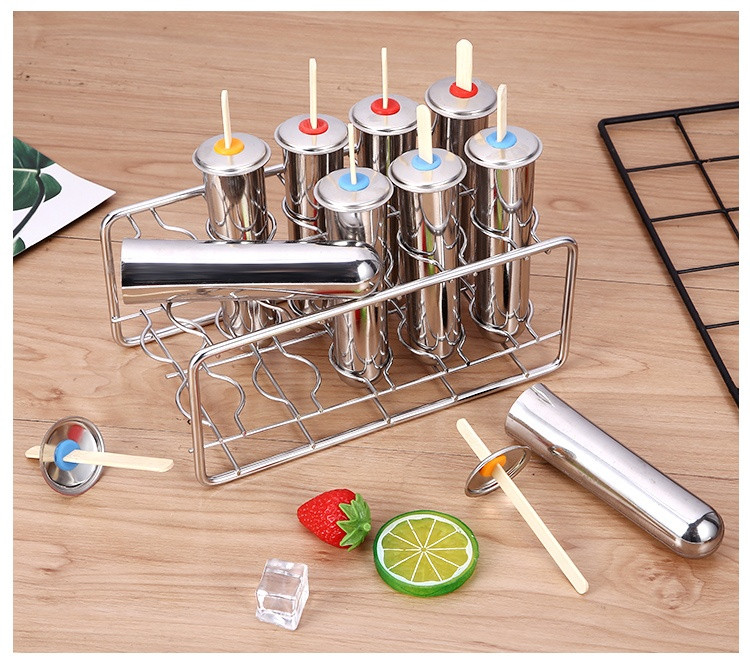 Buy Frozen Stainless Steel Popsicle Molds Ice Cream Stick Holder