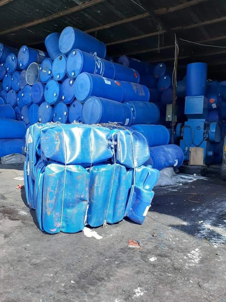 Buy Hdpe Blue Drum Scrap From Cockpit Usa Usa Tradewheel