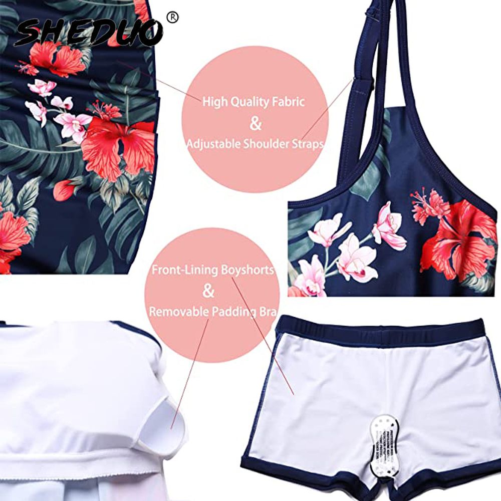 Buy Two Piece Bikini Swimwear Swimsuits Best Design Floral Print