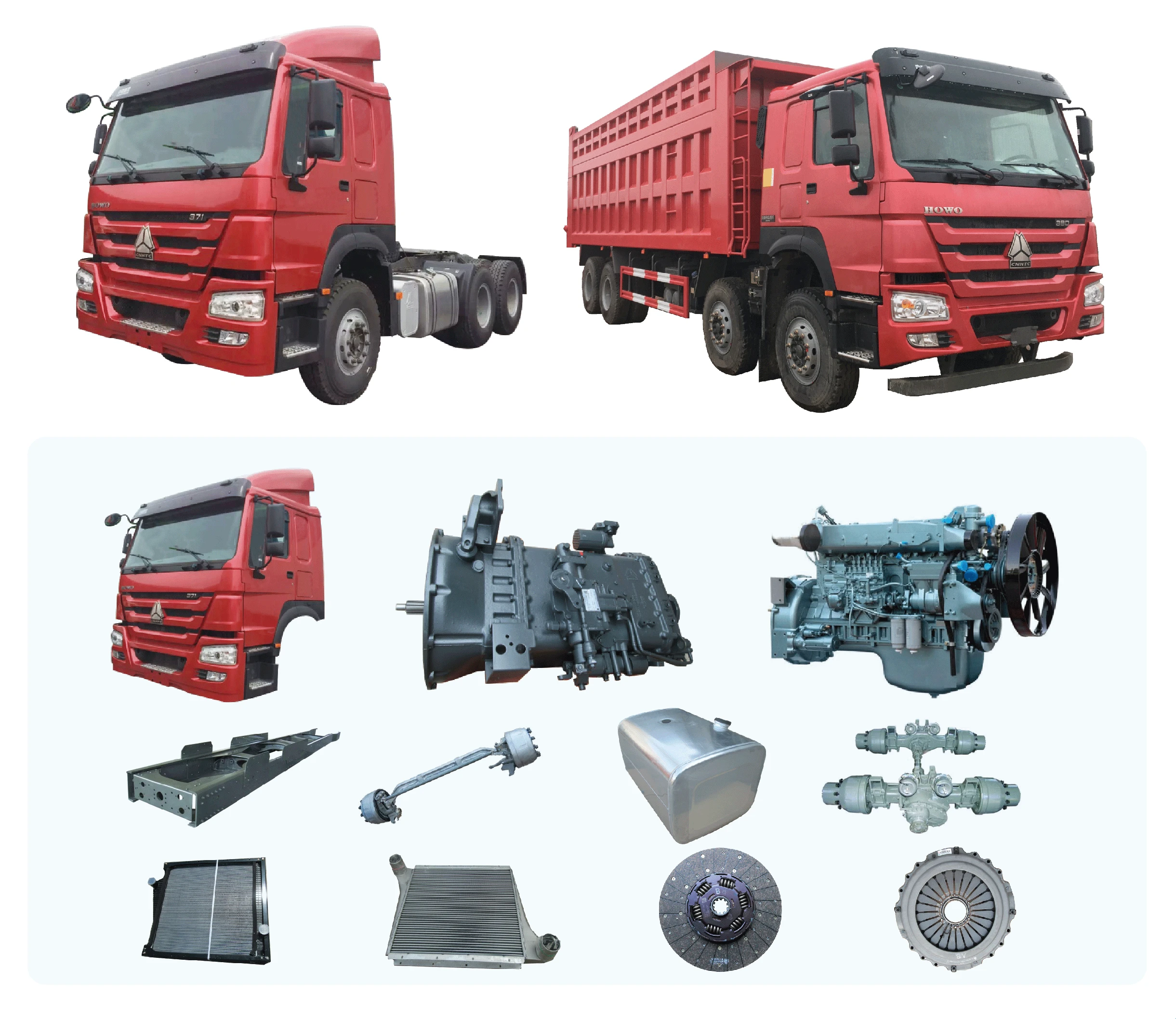 Buy Full Range Of Heavy Truck Spare Parts For Sino Truk From JINAN