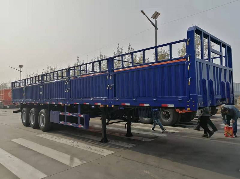 SKD THREE AXLES CONTAINER SEMI TRAILER