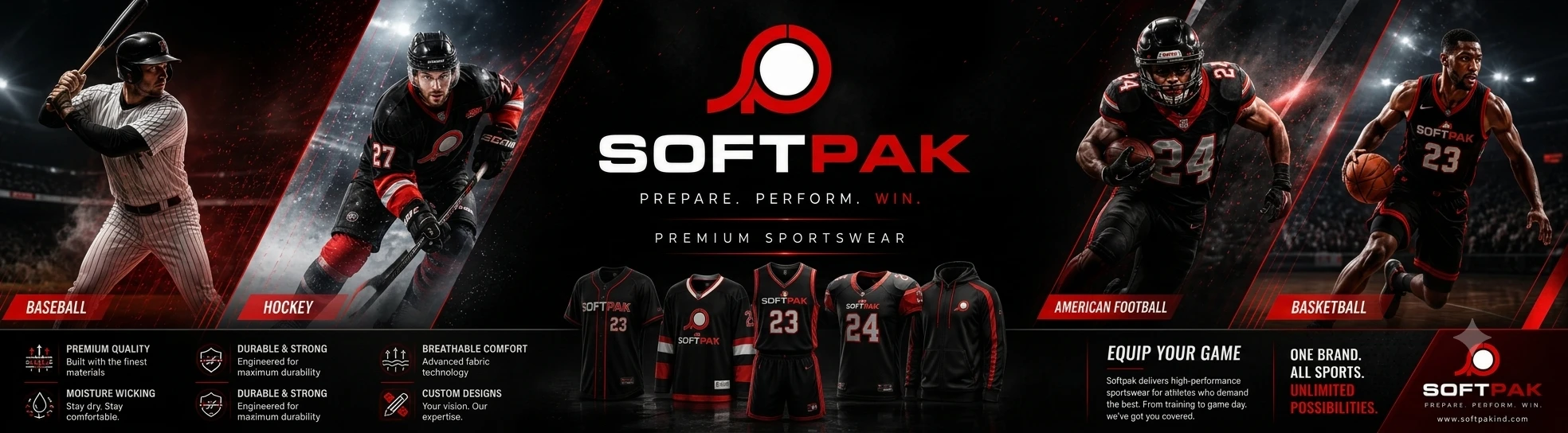 Softpak Sports wear