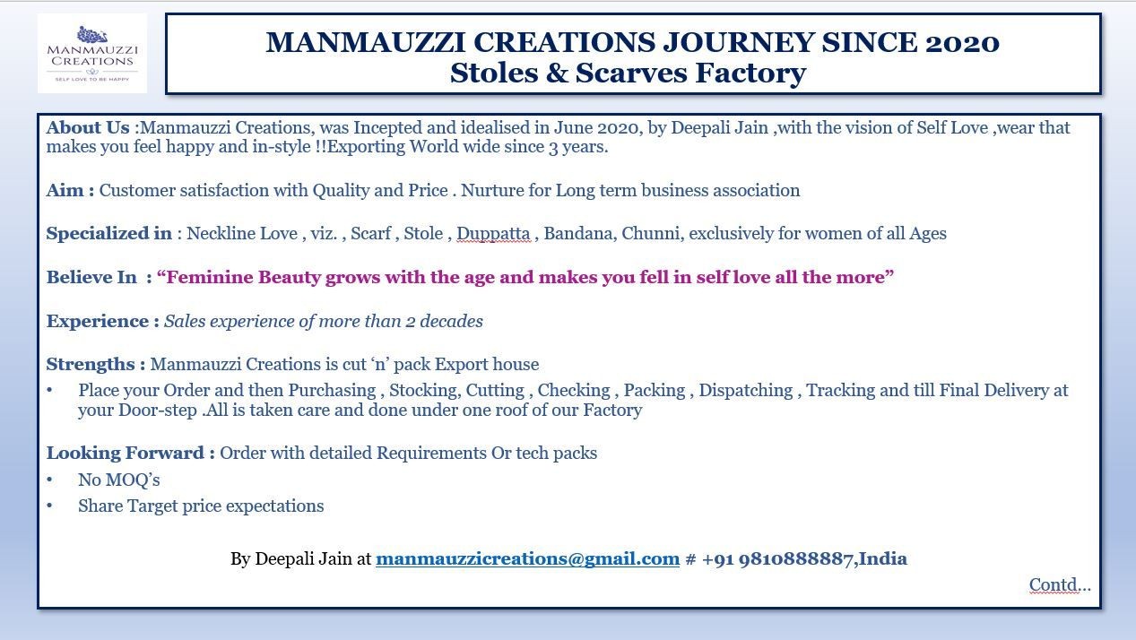 Manmauzzi Creations