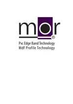 MOR PLASTIK PVC EDGE BAND - MDF PROFILES