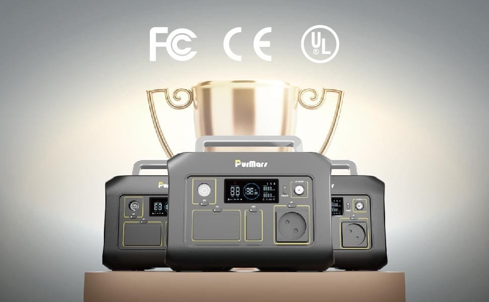 Buy Purmars P300 Portable Power Station(300w)european Standard