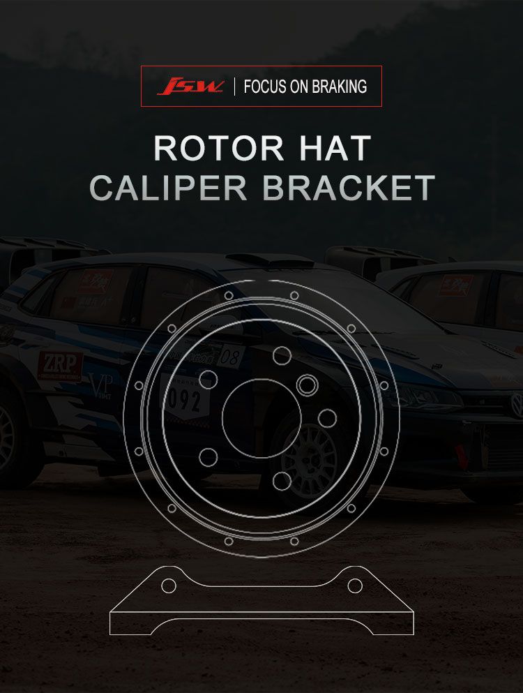 Buy Jsw High Performance Rotor Hats & Caliper Brackets from Chengdu ...