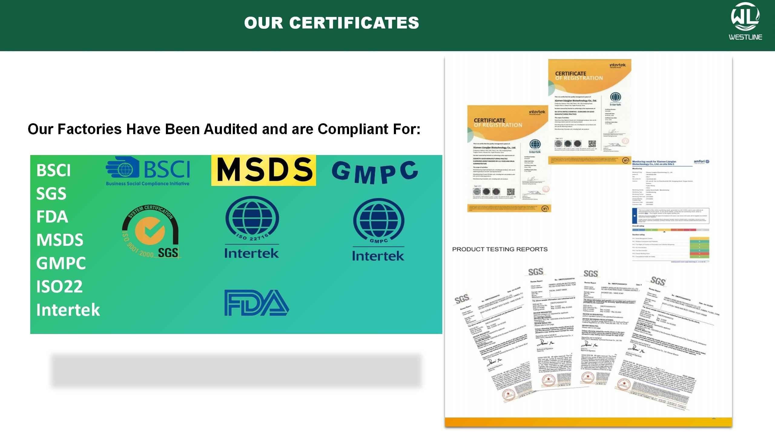 certificates 