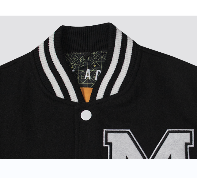 Varsity Bomber Jacket bj02 Back