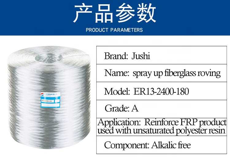 Buy E-glass Spray Up Roving Fiberglass Yarn Er13-2400-180 from RX Fiber ...