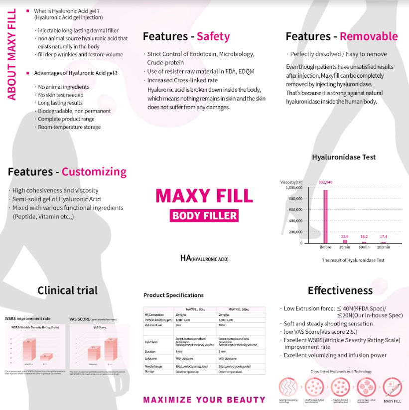 Buy Maxyfill Body Filler 70cc Renewal From Quiver Medic South Korea