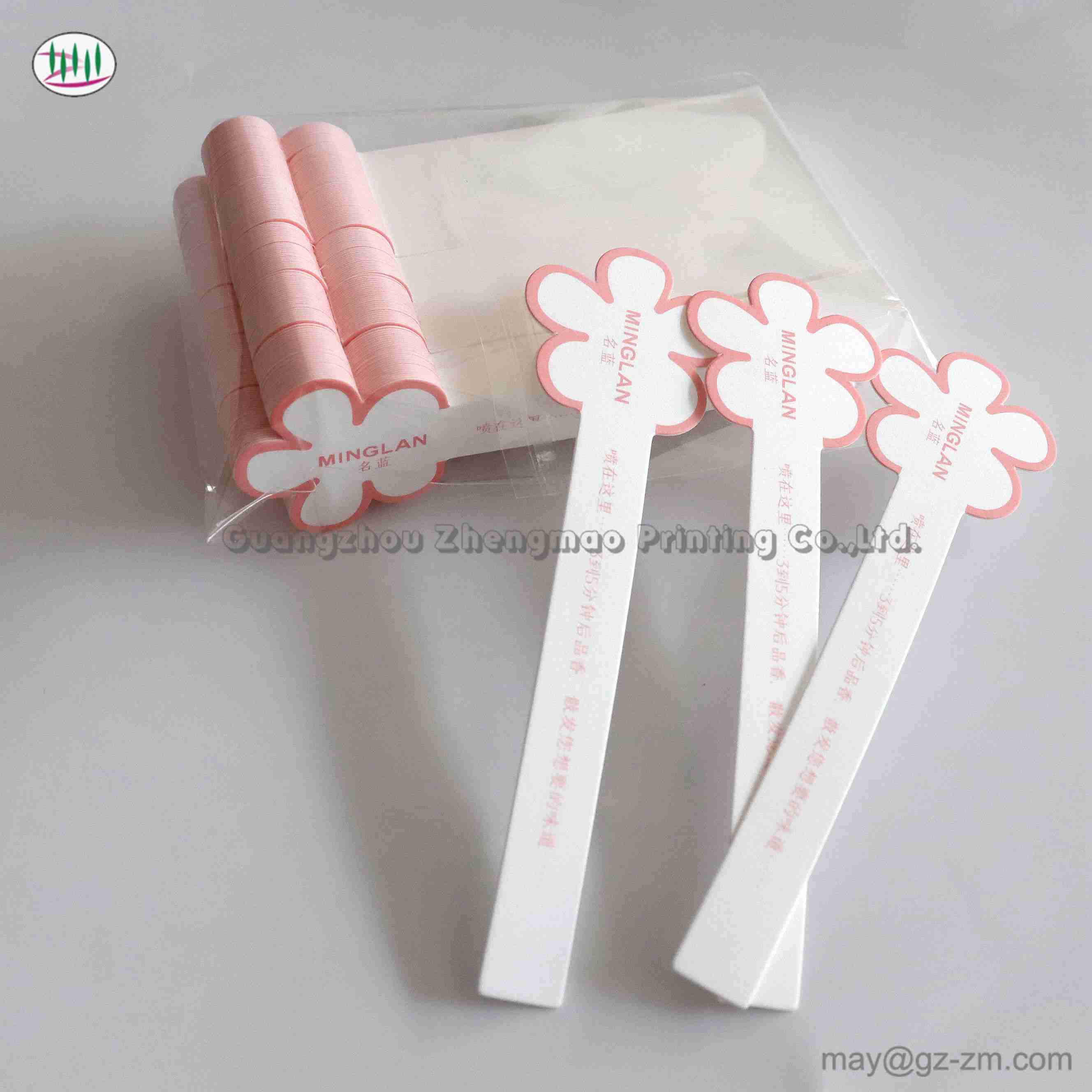 blotter strips,perfume test strips, fragrance tester stickers