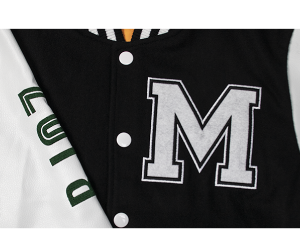 Varsity Bomber Jacket bj02 Back