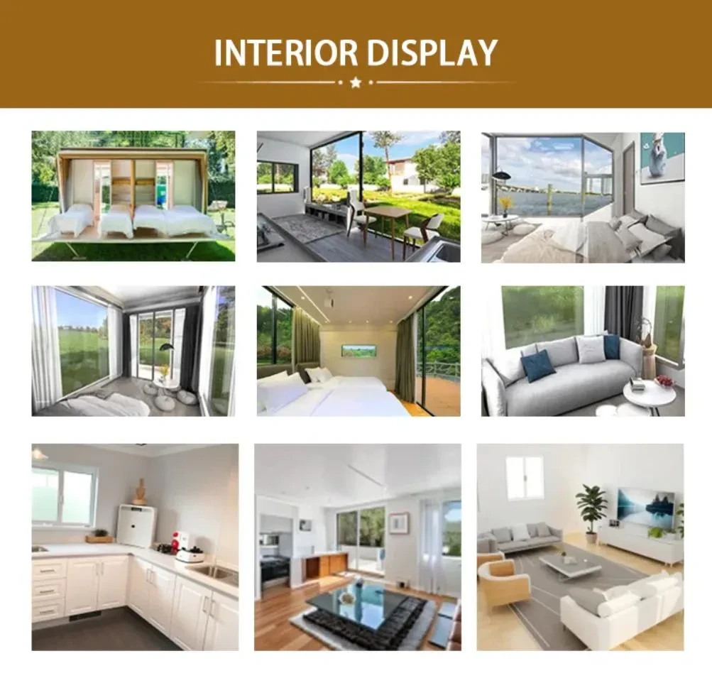 20FT 40FT Modular Prefab Tiny Homes Container Office Portable Apple Home Pod Movable Apple Cabin