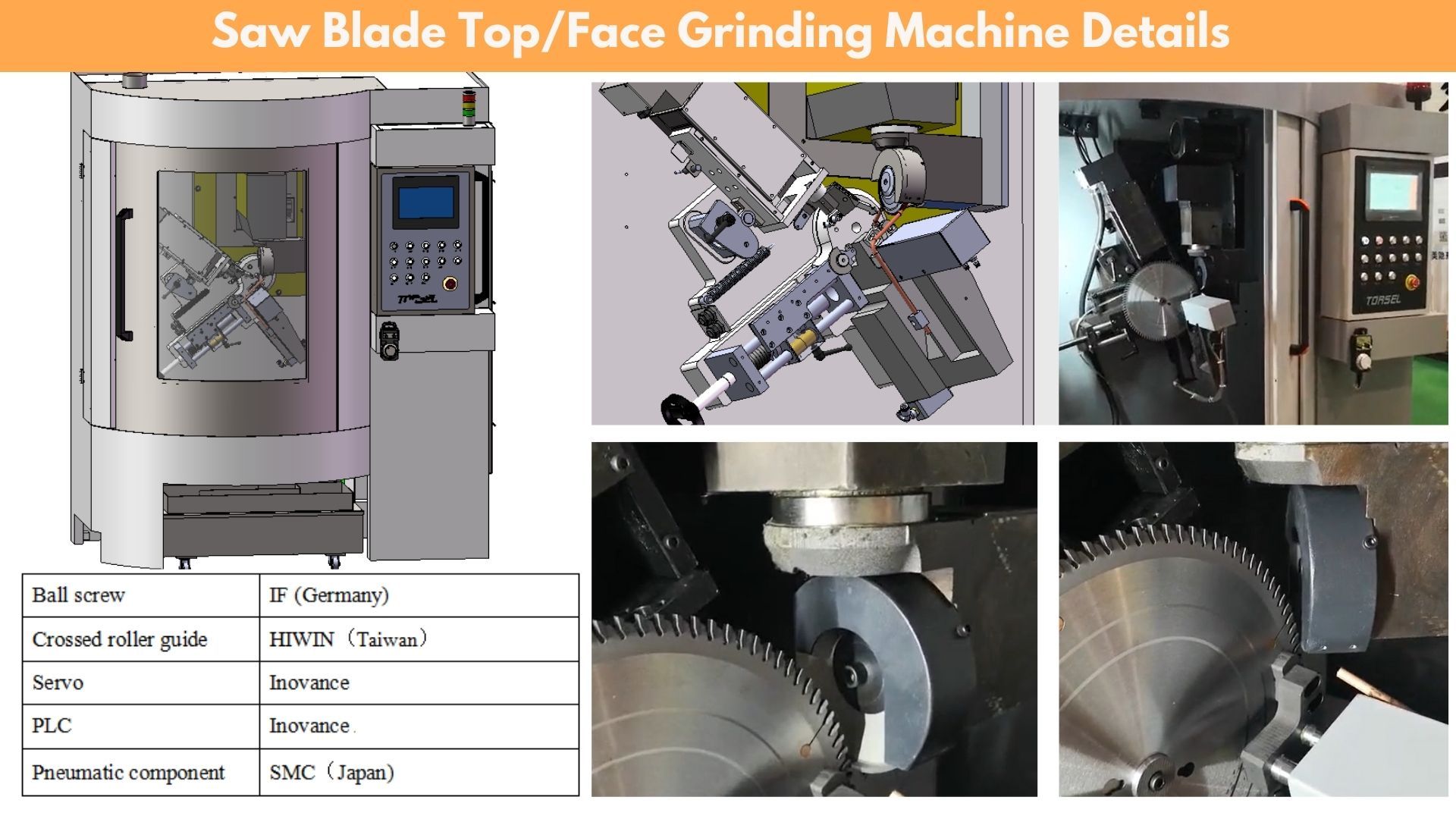 High Efficiency Robot Auto Loading Tct Circular Saw Blade Sharpener - China  Saw Blade Sharpener, Saw Blade Sharpening Machine