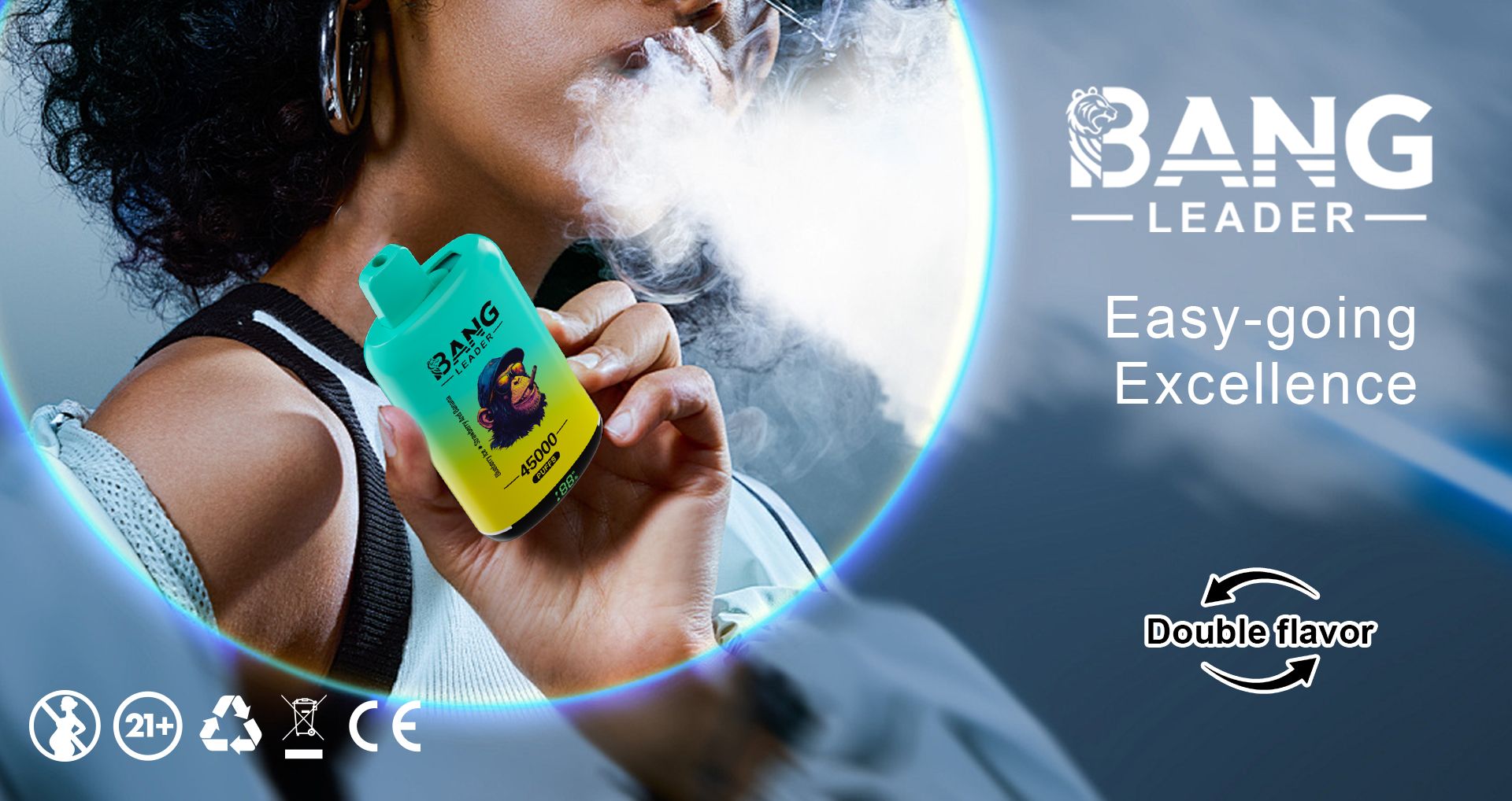 Buy 2025 Vape Bang Leader 45000 Puffs Disposable Vape With Display Dual  Mesh Fruit Flavor Vape Wholesale E-cigarette from PaphosVape, China |  Tradewheel.com