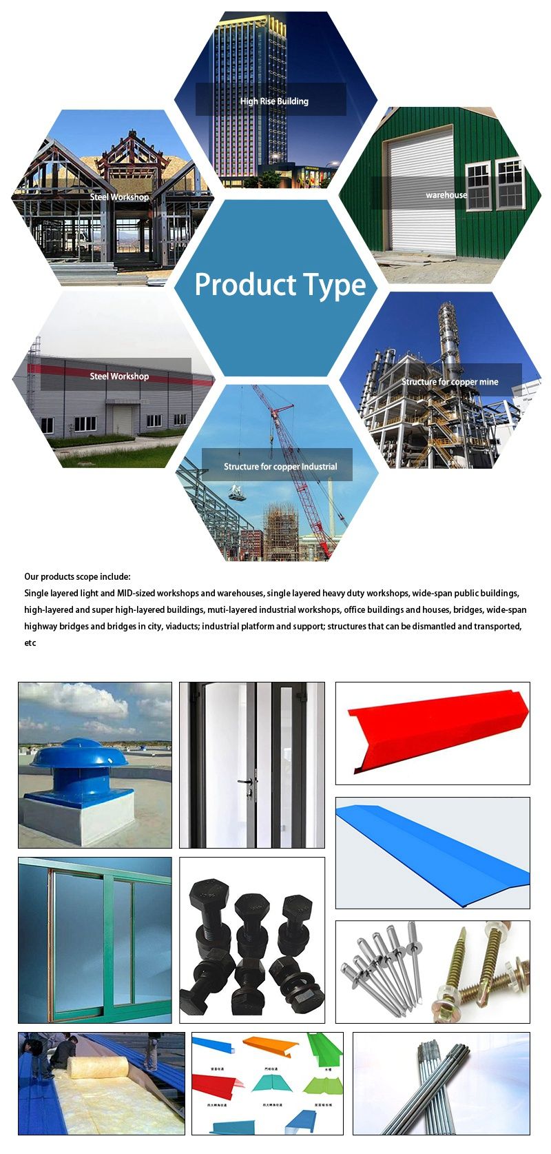 Buy Steel Structure For Industrial from Shandong Jinyu Steel Structure ...