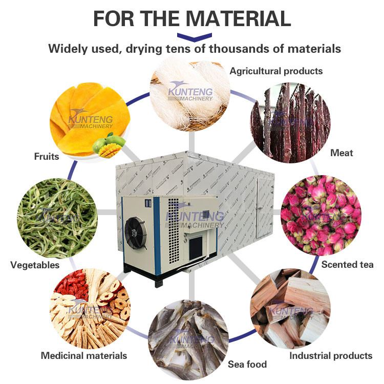 Energy Saving Tray Type Vegetables Pepper Fruits Drying Machine Food Drying Room