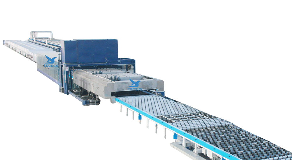 Glass coating line 
