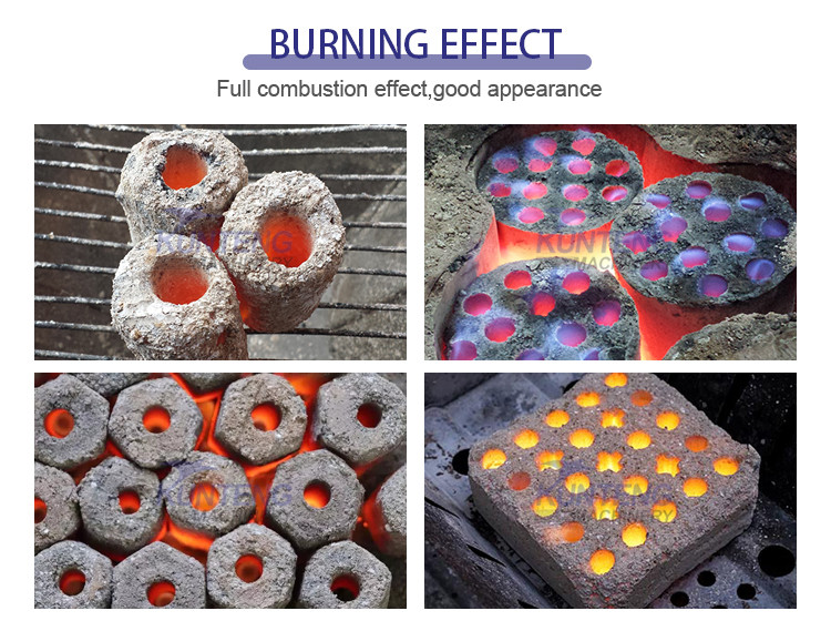 BBQ Charcoal Press Machine Coal Powder Briquette Making Machine