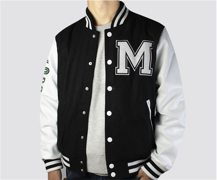 Varsity Bomber Jacket BJ02 Front