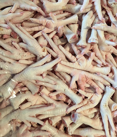 Frozen Chicken Feet - Grade A
