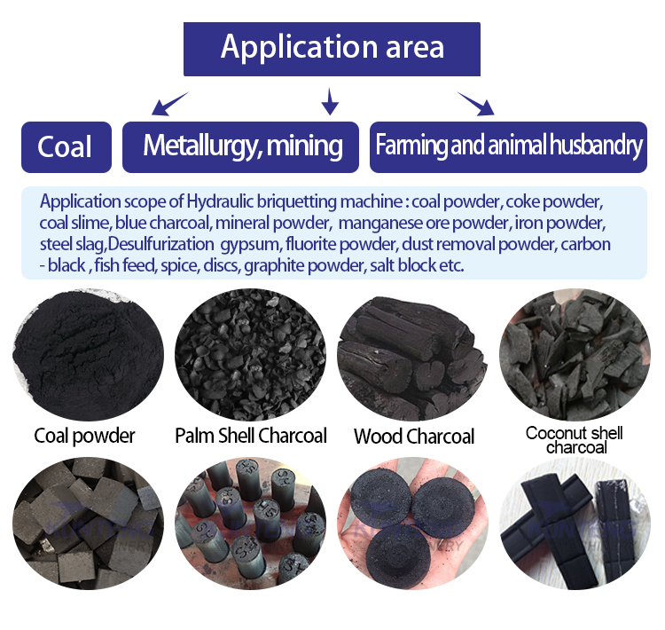Automatic Hydraulic Hookah Shisha Charcoal Cube Making Machine Shisha Charcoal Production Line