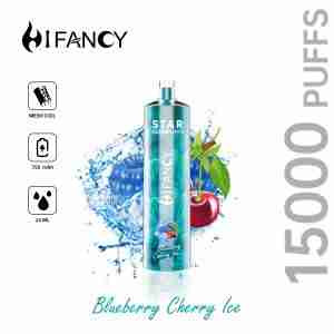 Buy Eu Warehouse Fast Delivery Hifancy Star 15000 Puff Vapes 15000 Atomizer  Electronic Cigarette E Cigarette E Hookah Charg from Company - VICTOR,  China