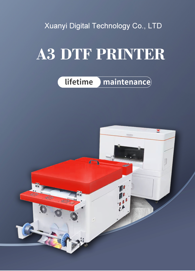 Buy 30cm Width Dtf Printer Heat Transfer T-shirt Printing Machine With ...