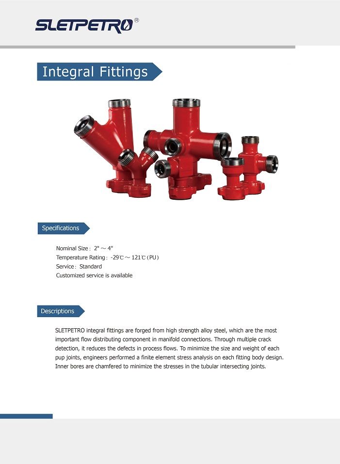 Buy Api 16c Integral Pup Joint Fig 1502 Fig 2002 Pipe Fitting from ...