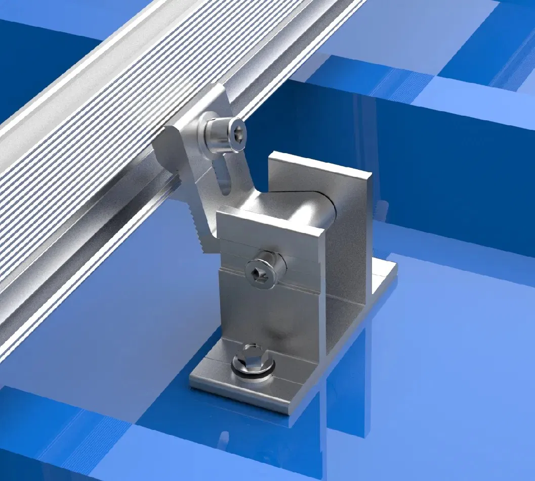 Wholesale PV Solar Adjustable Front and Back Base Roof Mounting System