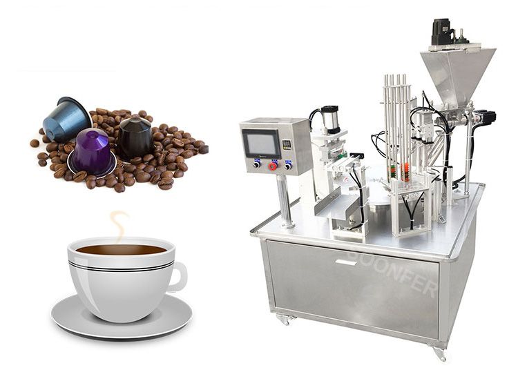 Buy Fully Automatic Rotary Nespresso K Cup Coffee Capsule Powder ...