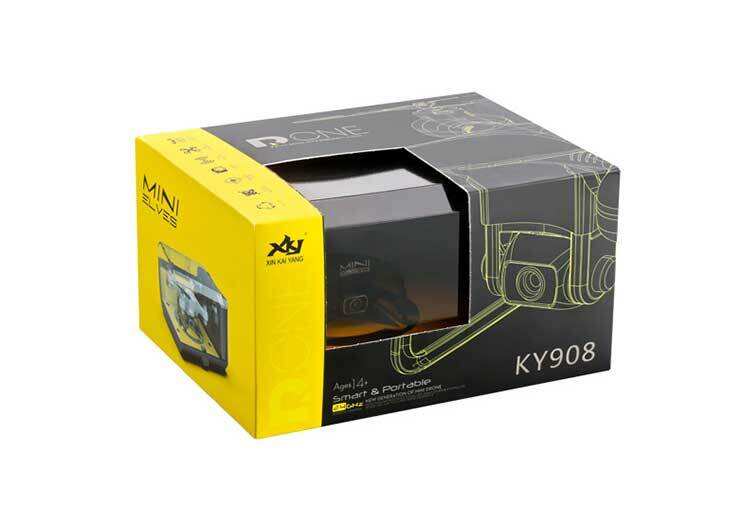 Mini Drone With Camera HD 4K Profesional WiFi FPV Altitude Hold Mode Foldable Rc Helicopter