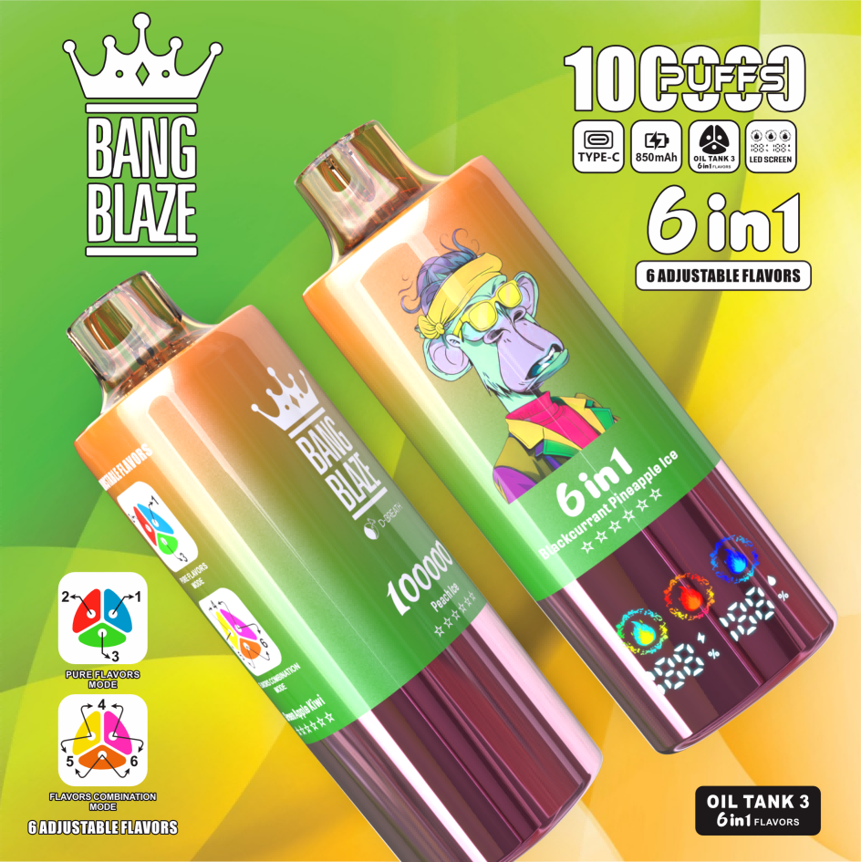 Buy Bangking 100k Puffs Vape With 6 Adjustment Flavors Wholesale Disposable  E-cigarette Big Smoking Puffs from PaphosVape, China | Tradewheel.com