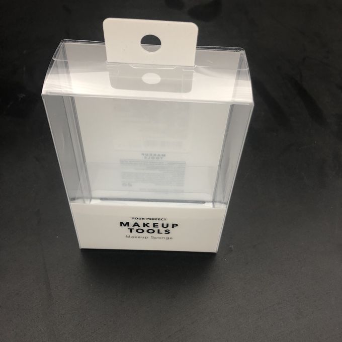plastic clear PVC packaging folding boxes printing boxes in customized size box wholesale from China