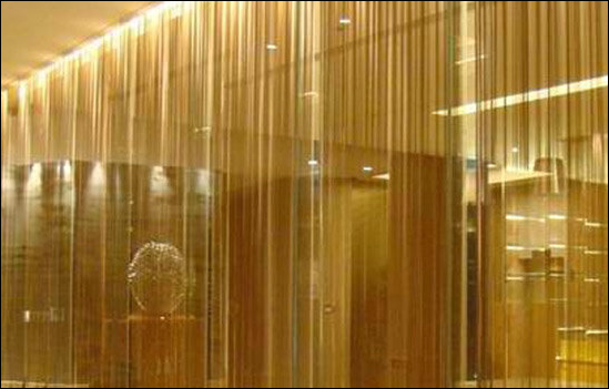 Copper Colour Decorative Metal Mesh Screen - China Architectural Wire Mesh, Decorative  Mesh