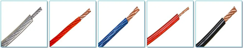PVC Speaker Audio Parts Wire Flexible Trans PVC for Light